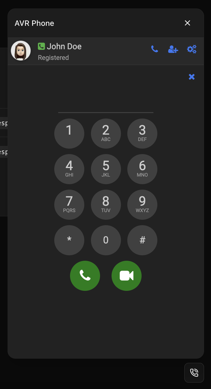 AVR App secure login